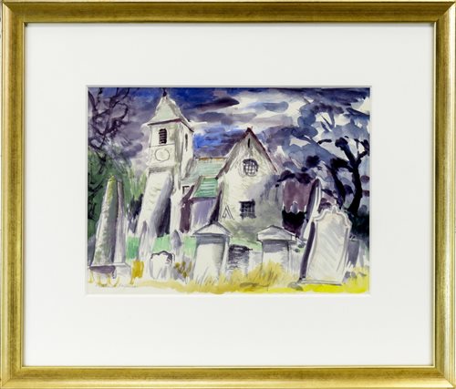 Lot 25 - CHURCHYARD, BY KATIE HORSMAN MBE