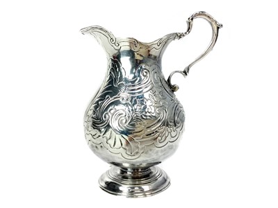 Lot 538 - A SILVER CREAM JUG
