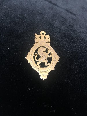 Lot 1725 - JIMMY MCMENEMY - HIS SCOTTISH CUP WINNERS GOLD MEDAL 1921