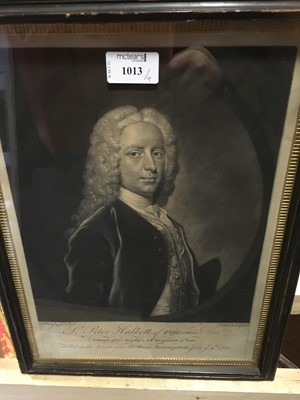 Lot 1013 - ALLAN RAMSAY (AFTER), HALF LENGTH PORTRAIT OF SIR PETER HALKETT of PITFIRRANE AND OTHERS