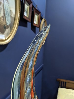Lot 80 - A MURANO GLASS COCKEREL