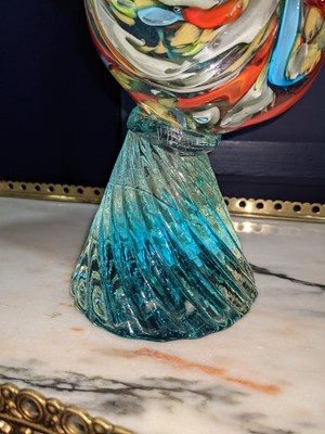 Lot 80 - A MURANO GLASS COCKEREL