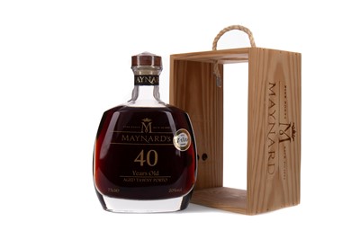 Lot 40 - MAYNARD'S 40 YEAR OLD TAWNY PORT