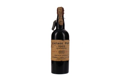 Lot 55 - BORGES 1963 VINTAGE PORT