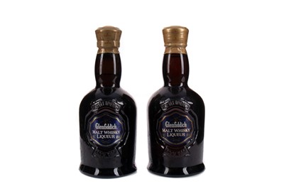 Lot 110 - TWO BOTTLES OF GLENFIDDICH MALT WHISKY LIQUEUR