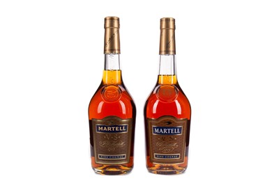 Lot 121 - TWO BOTTLES OF MARTEL VS