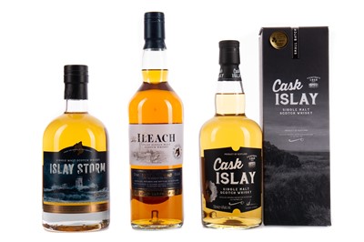 Lot 122 - ISLAY STORM, ILLEACH AND CASK ISLAY