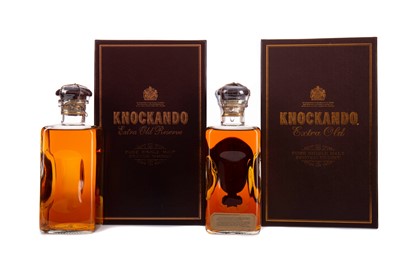 Lot 200 - KNOCKANDO 1977 EXTRA OLD, AND KNOCKANDO EXTRA OLD UNLABELED