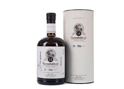 Lot 240 - BUNNAHABHAIN AMONTILLADO CASK FINISH AGED 12 YEARS FEIS ILE 2012
