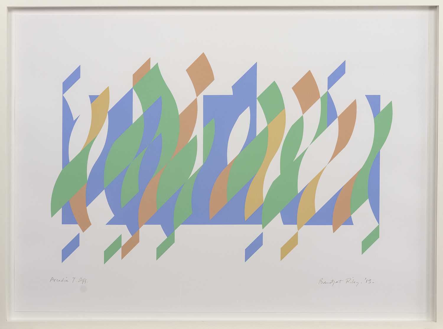 Lot 31 - ARCADIA 7, BRIDGET RILEY