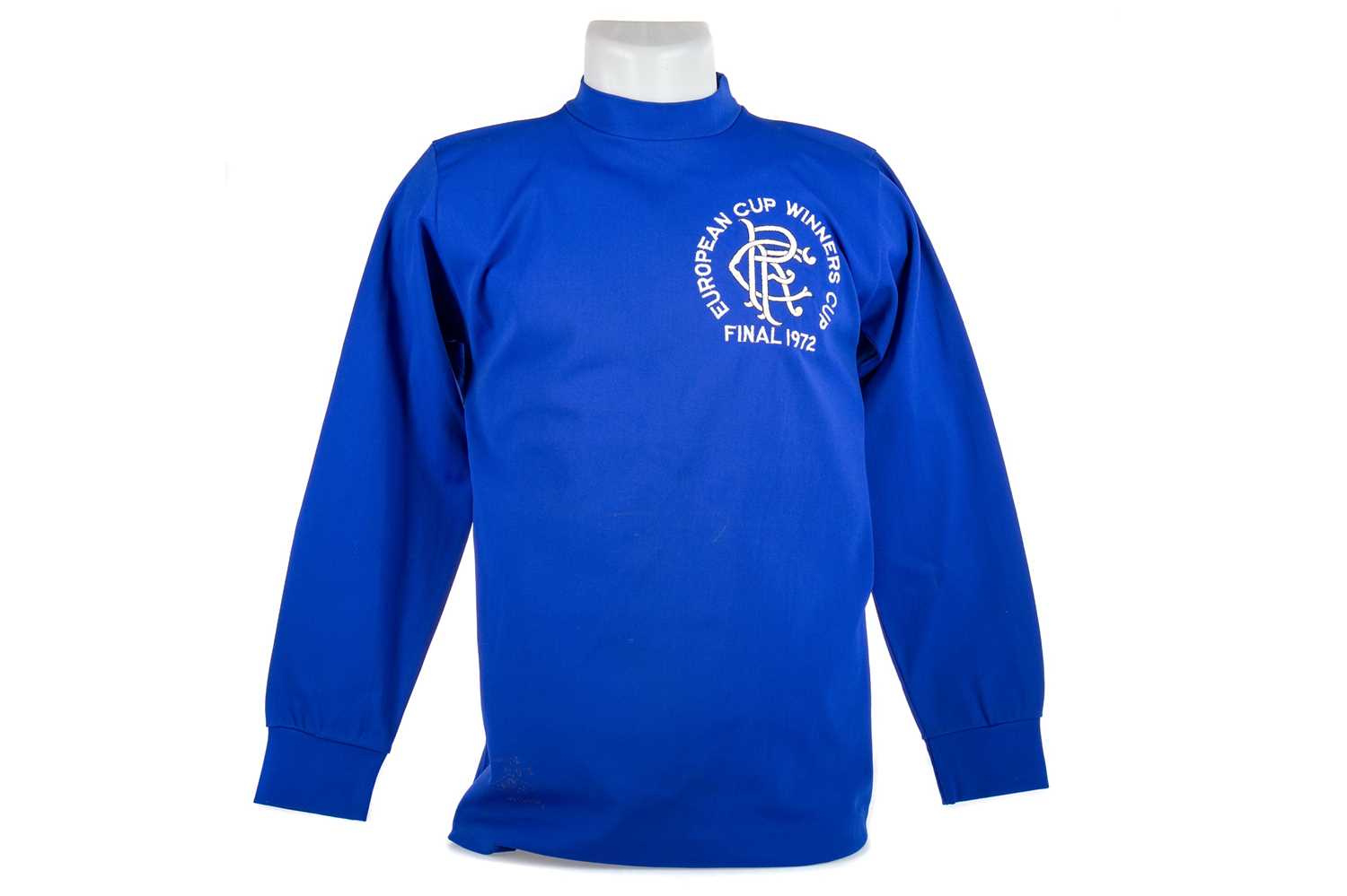 Lot 1530 - THE MOST IMPORTANT RANGERS FC SHIRT TO COME