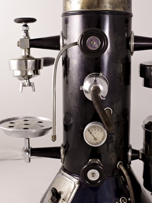 Lot 36 - A RARE FRENCH STAND ALONE COFFEE MACHINE BY AROM OF LYON