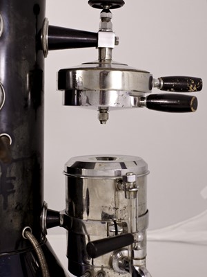 Lot 36 - A RARE FRENCH STAND ALONE COFFEE MACHINE BY AROM OF LYON