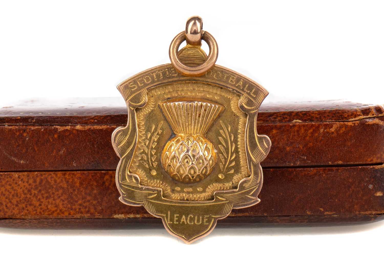 Lot 1558 - ALFIE CONN SR. SCOTTISH FOOTBALL LEAGUE VS. IRISH FOOTBALL LEAGUE MEDAL