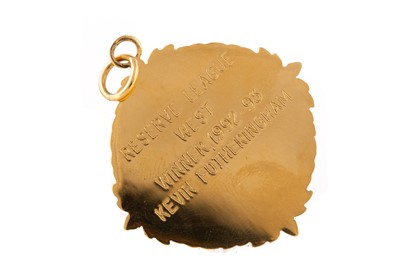 Lot 1630 - KEVIN FOTHERINGHAM OF RANGERS F.C., RESERVE LEAGUE WEST GILT MEDAL