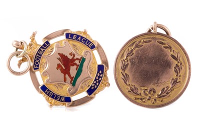 Lot 1631 - R. THOMPSON, WELSH DIVISION 1 GOLD MEDAL