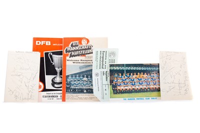 Lot 1635 - RANGERS F.C. V F.C. BAYERN MUNCHEN, ECWC FINAL TICKET AND TWO PROGRAMMES