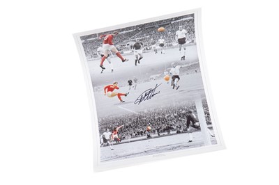 Lot 1654 - GEOFF HURST SIGNED PRINT