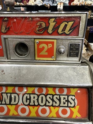 Lot 937 - JUBILEE PRODUCTS OF HENDON, 'JUBILEE RIVIERA' NOUGHTS AND CROSSES ONE ARMED BANDIT
