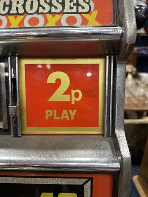 Lot 937 - JUBILEE PRODUCTS OF HENDON, 'JUBILEE RIVIERA' NOUGHTS AND CROSSES ONE ARMED BANDIT