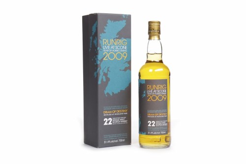 Lot 1055 - HIGHLAND PARK RUNRIG - DRAM OF DESTINY 2009...
