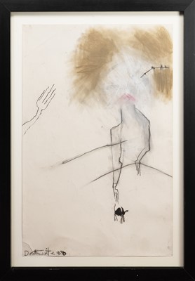 Lot 222 - * PAT DOUTHWAITE (SCOTTISH 1939 - 2002)