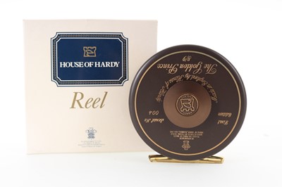 Lot 2 - HARDY OF ALNWICK 'GOLDEN PRINCE' FIRST EDITION FLY FISHING REEL