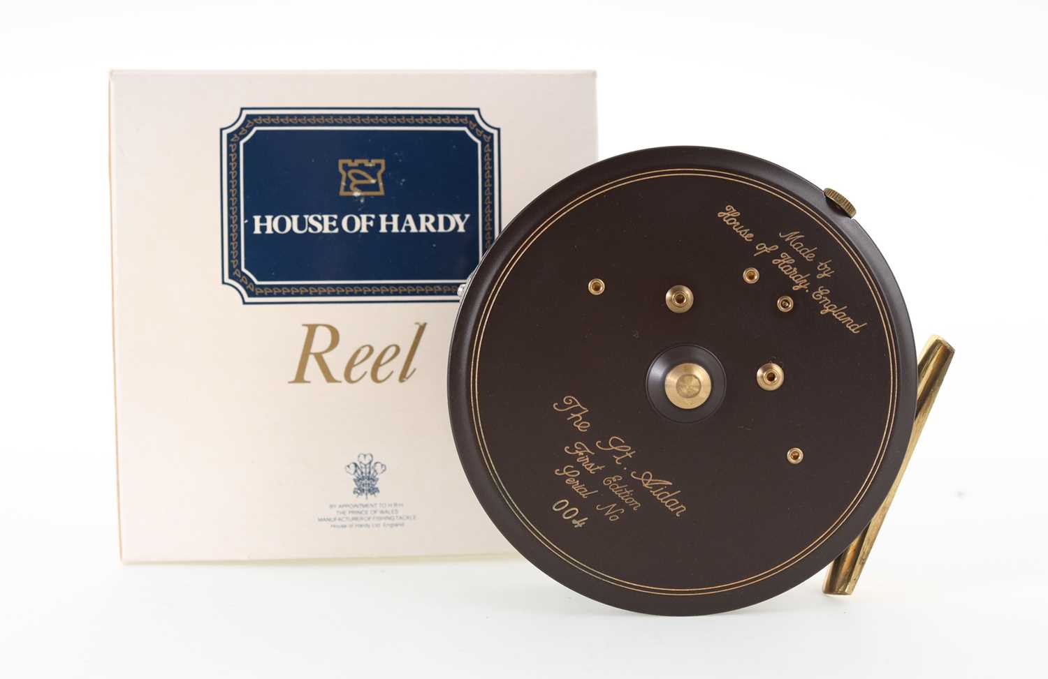 Lot 4 - HARDY OF ALNWICK 'THE ST. AIDAN' FIRST EDITION FLY FISHING REEL