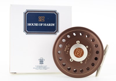 Lot 5 - HARDY OF ALNWICK 'GOLDEN JLH ULTRALITE' FLY FISHING REEL