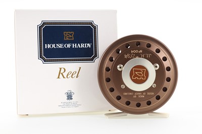 Lot 20 - HARDY OF ALNWICK 'GOLDEN JLH ULTRALITE' FLY FISHING REEL