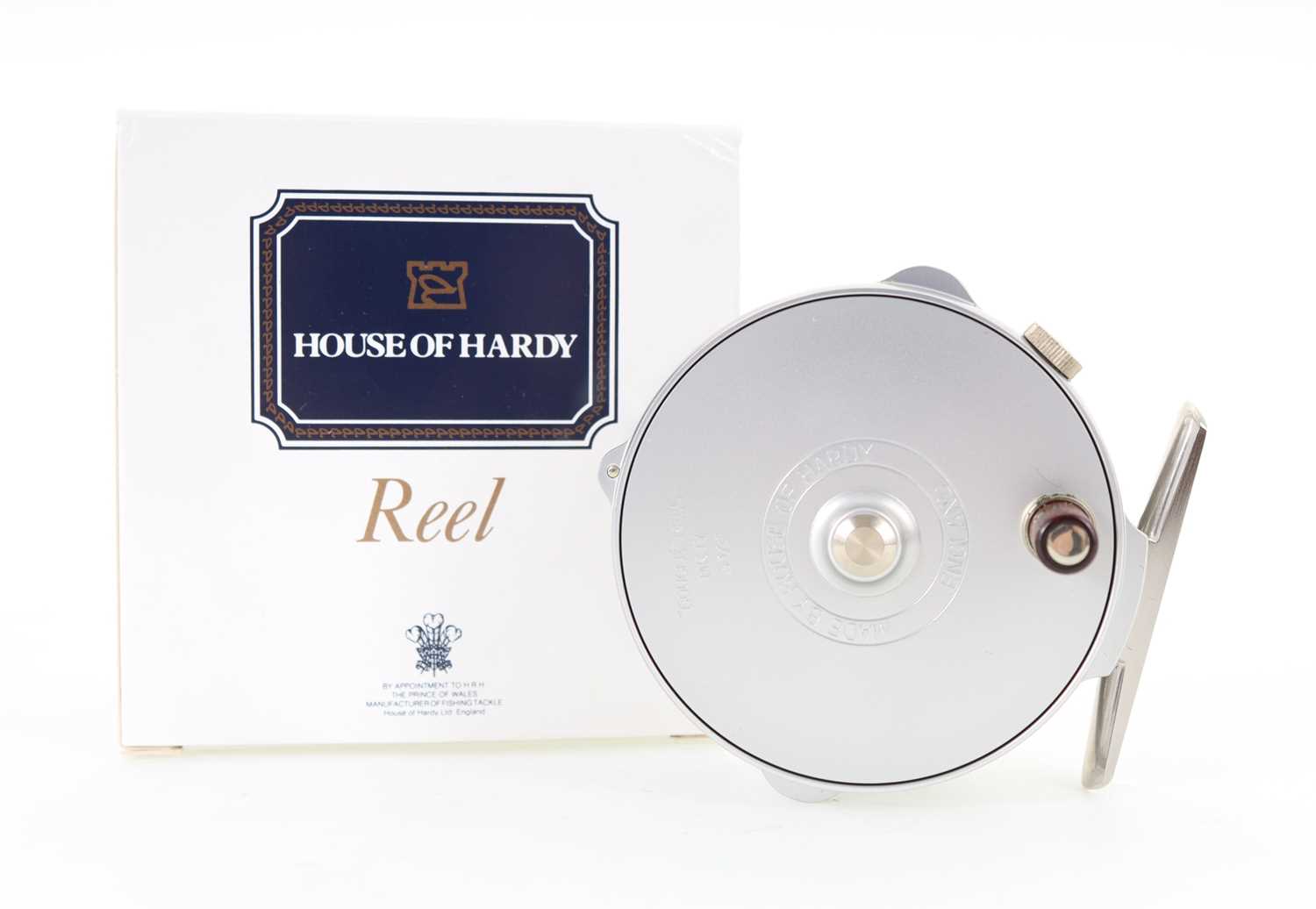 Lot 21 - HARDY OF ALNWICK 'BOUGLE MK IV' FLY FISHING REEL