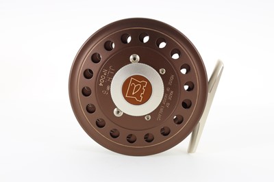 Lot 22 - HARDY OF ALNWICK 'GOLDEN JLH ULTRALITE' FLY FISHING REEL