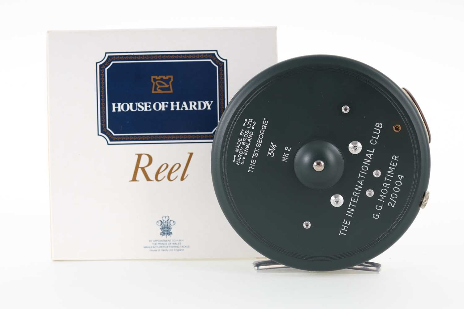 Lot 27 - HARDY OF ALNWICK 'ST. GEORGE MK 2' INTERNATIONAL CLUB FLY FISHING REEL