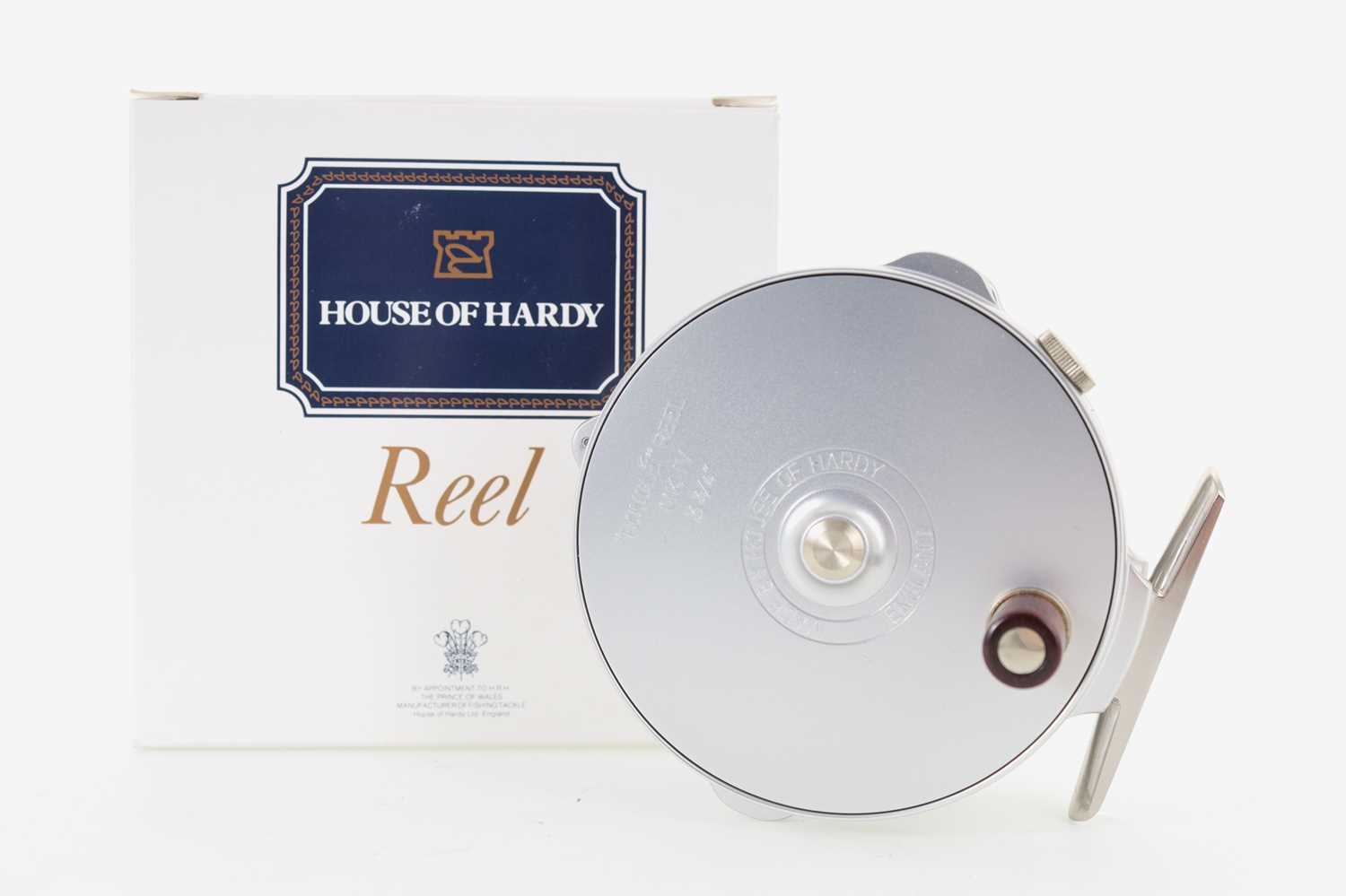 Lot 31 - HARDY OF ALNWICK 'BOUGLE MK IV' FLY FISHING REEL