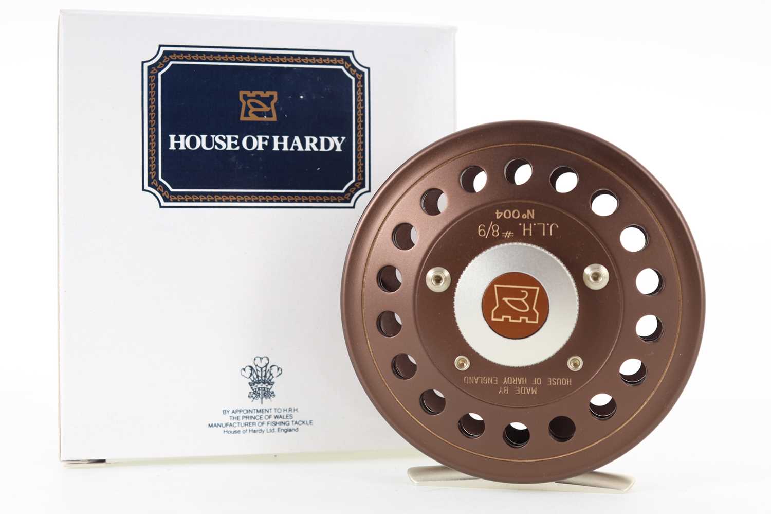 Lot 33 - HARDY OF ALNWICK 'GOLDEN JLH ULTRALITE' FLY FISHING REEL