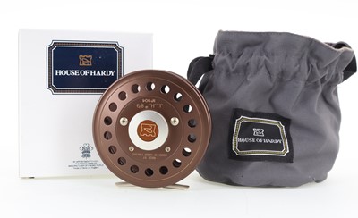 Lot 33 - HARDY OF ALNWICK 'GOLDEN JLH ULTRALITE' FLY FISHING REEL