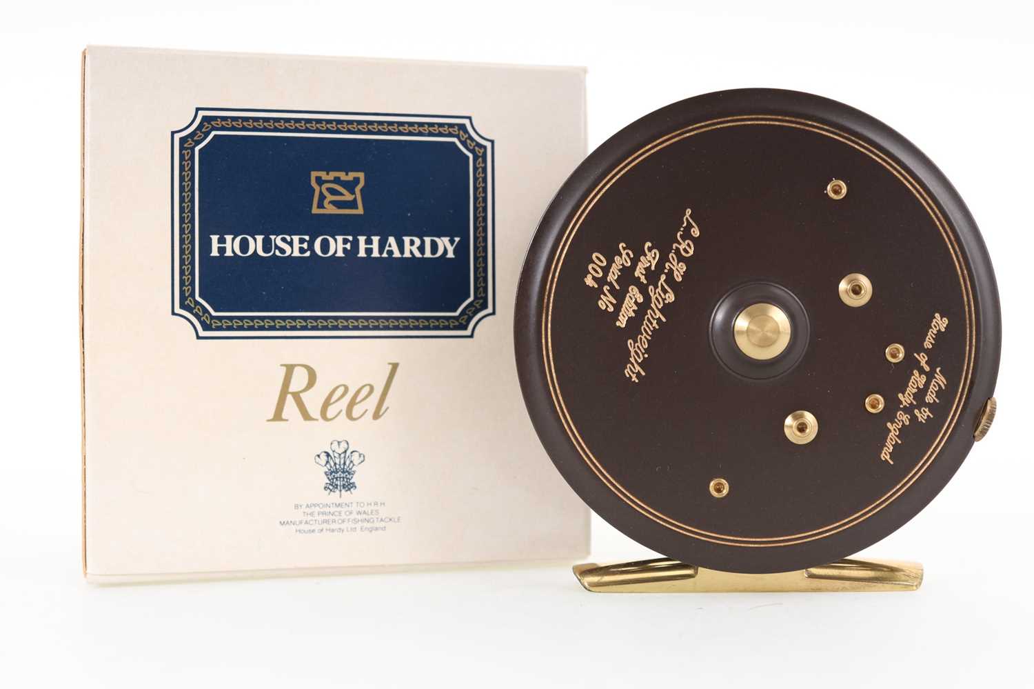 Lot 37 - HARDY OF ALNWICK 'LRH LIGHTWEIGHT' FIRST EDITION FLY FISHING REEL