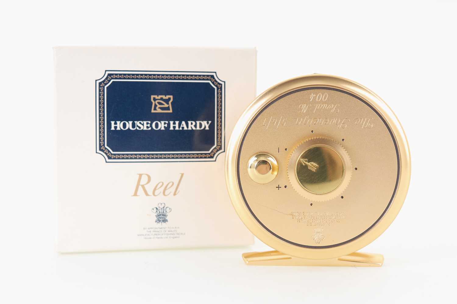 Lot 49 - HARDY OF ALNWICK 'THE SOVEREIGN' FLY FISHING REEL