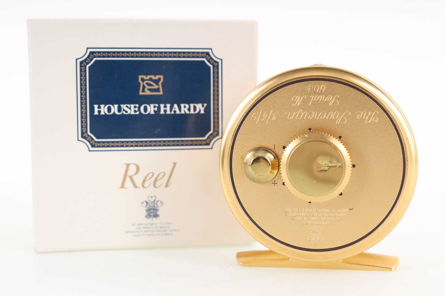 Lot 56 - HARDY OF ALNWICK 'THE SOVEREIGN' FLY FISHING REEL