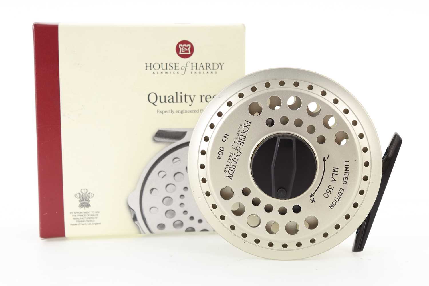Lot 57 - HARDY OF ALNWICK 'MLA GOLD 350 LIMITED EDITION' FLY FISHING REEL