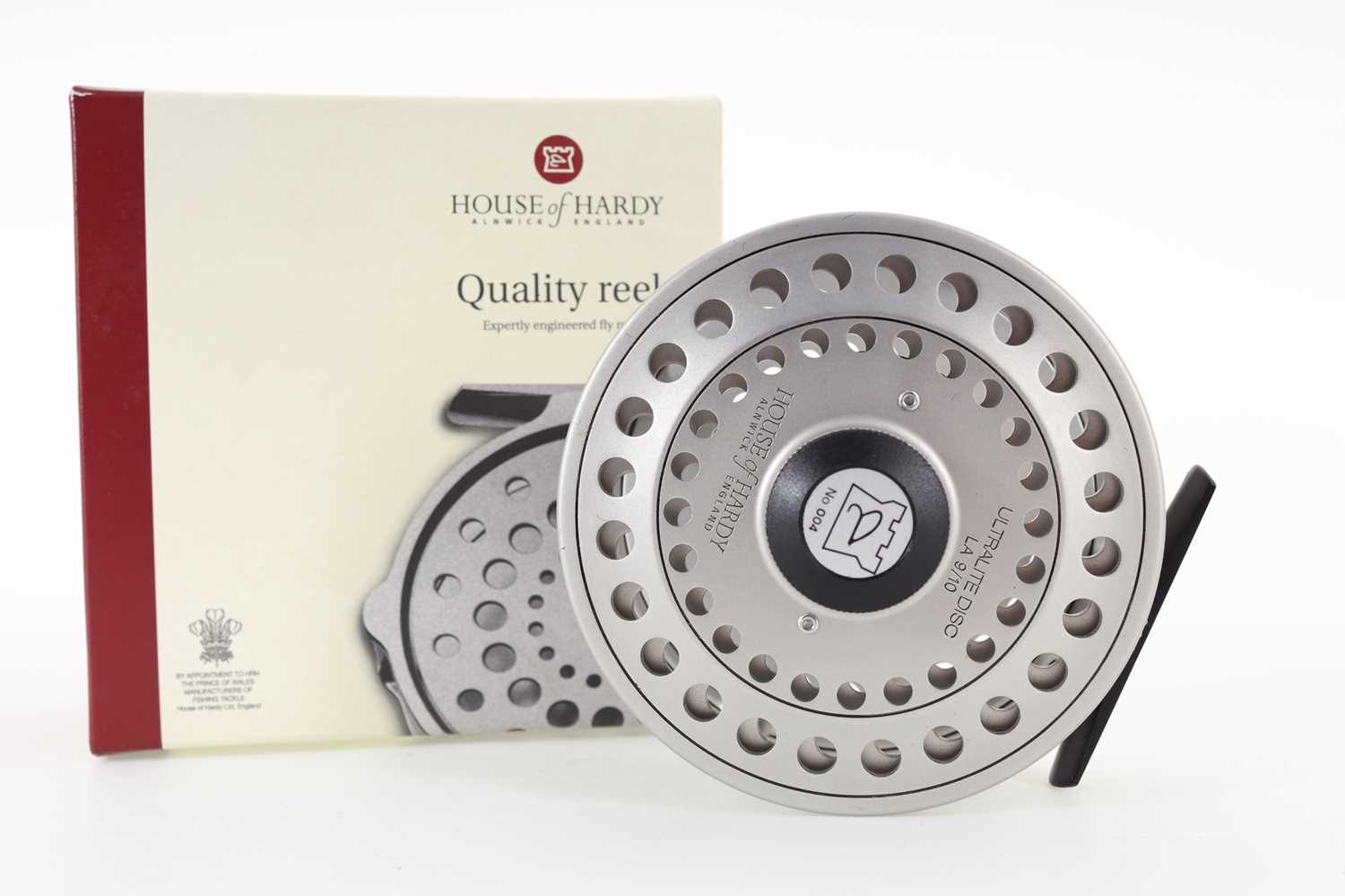 Lot 58 - HARDY OF ALNWICK 'ULTRALITE DISC LA' FLY FISHING REEL