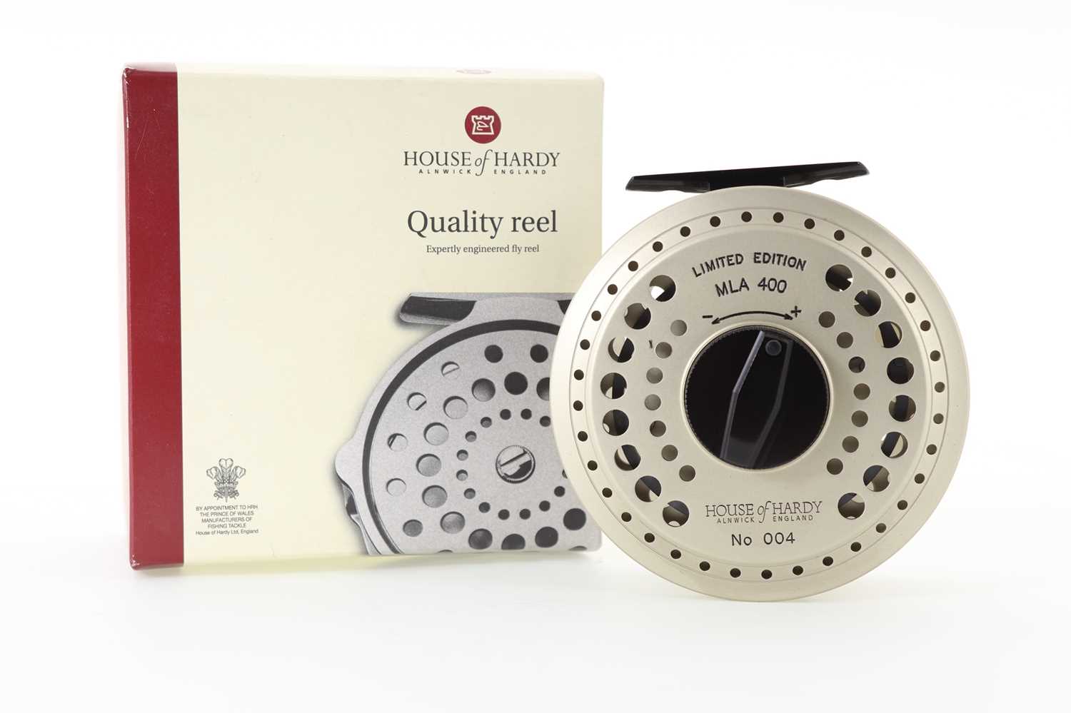 Lot 60 - HARDY OF ALNWICK 'MLA GOLD 400 LIMITED EDITION' FLY FISHING REEL