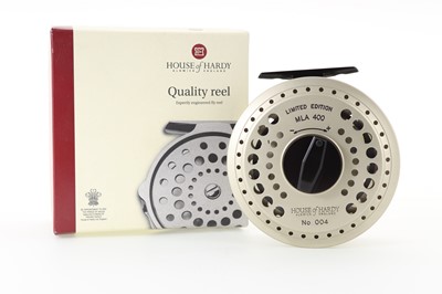 Lot 60 - HARDY OF ALNWICK 'MLA GOLD 400 LIMITED EDITION' FLY FISHING REEL