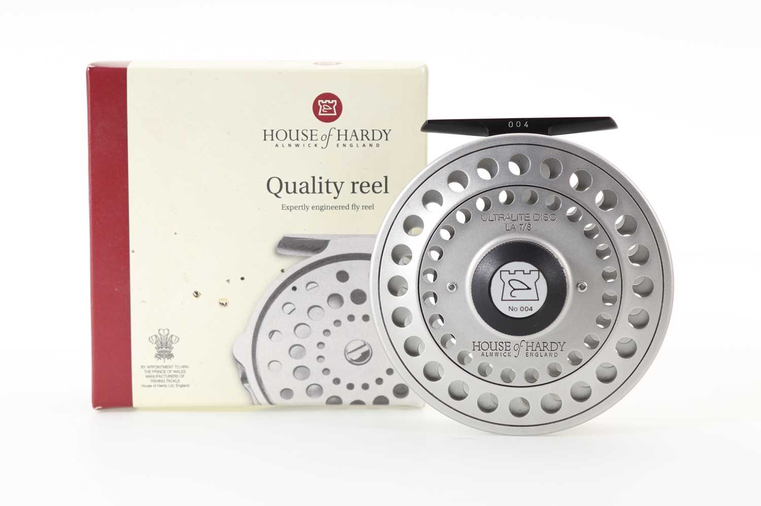 Lot 63 - HARDY OF ALNWICK 'ULTRALITE DISC LA' FLY FISHING REEL