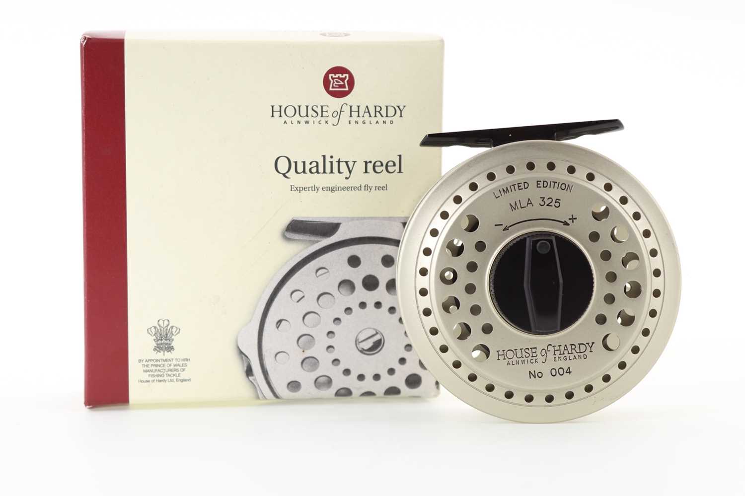 Lot 64 - HARDY OF ALNWICK 'MLA GOLD 325 LIMITED EDITION' FLY FISHING REEL