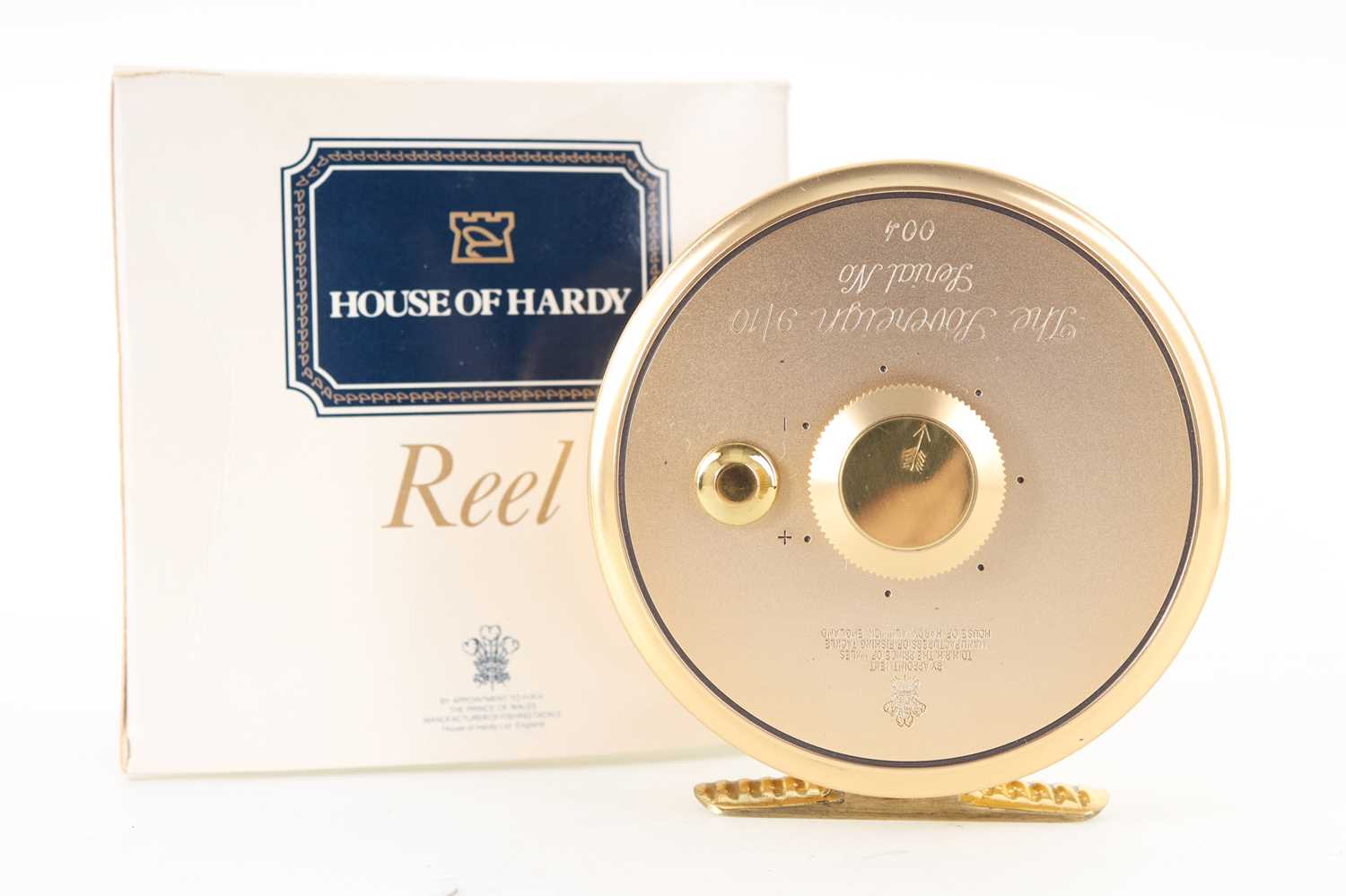 Lot 66 - HARDY OF ALNWICK 'THE SOVEREIGN' FLY FISHING REEL