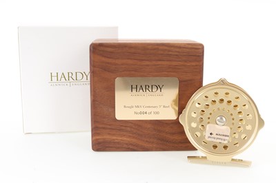 Lot 67 - HARDY OF ALNWICK 'BOUGLE CENTENARY MK V' FLY FISHING REEL