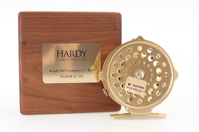 Lot 68 - HARDY OF ALNWICK 'BOUGLE CENTENARY MK V' FLY FISHING REEL