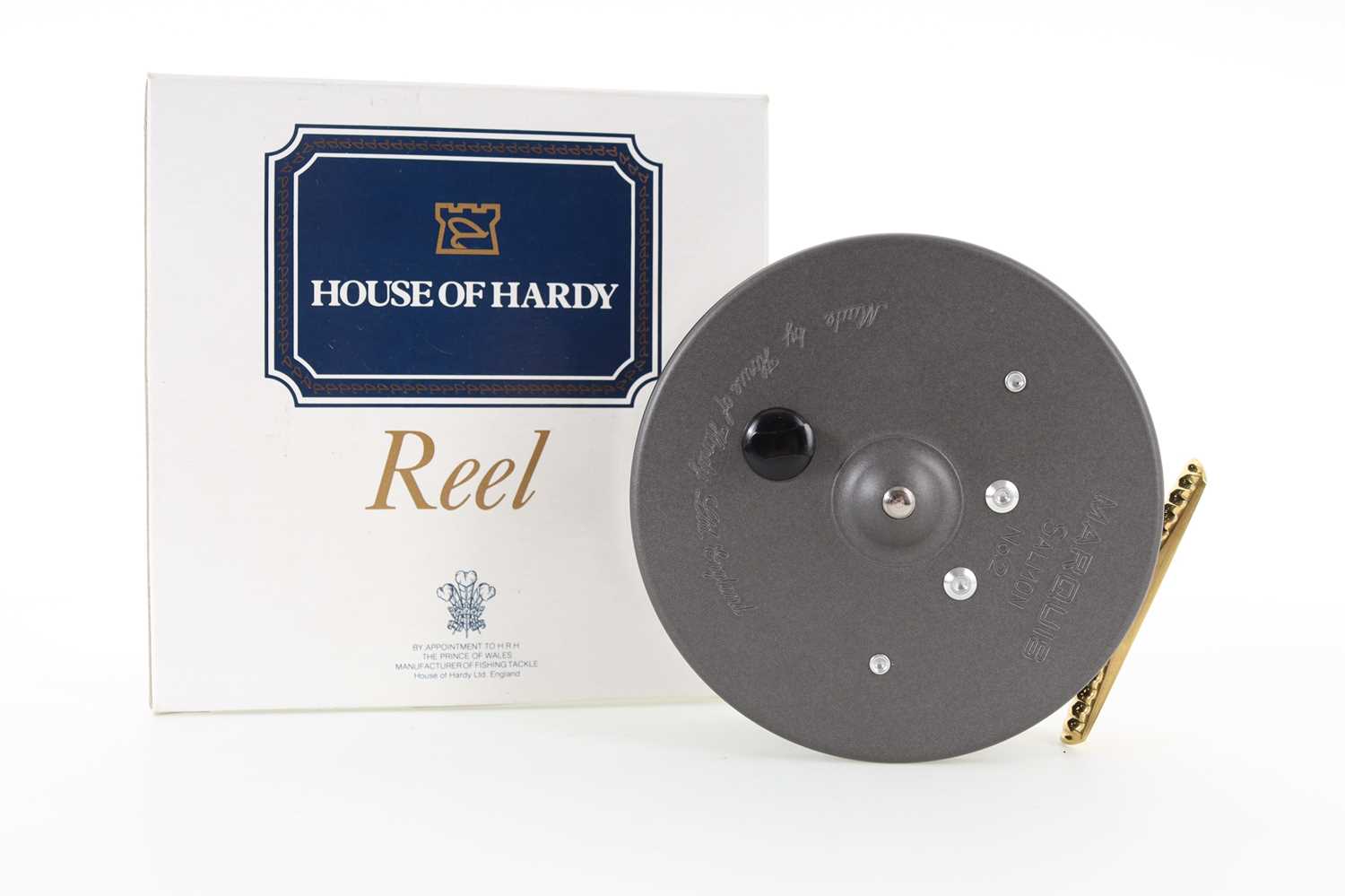 Lot 73 - HARDY OF ALNWICK 'MARQUIS SALMON NO.2' FLY FISHING REEL