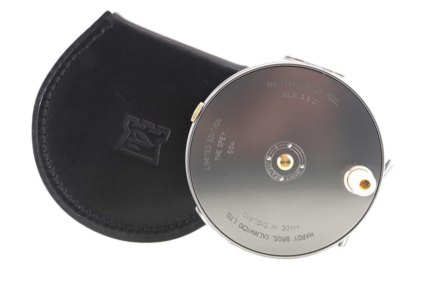 Lot 74 - HARDY OF ALNWICK 'THE PERFECT' LIMITED EDITION 'RIVER SPEY' FLY FISHING REEL
